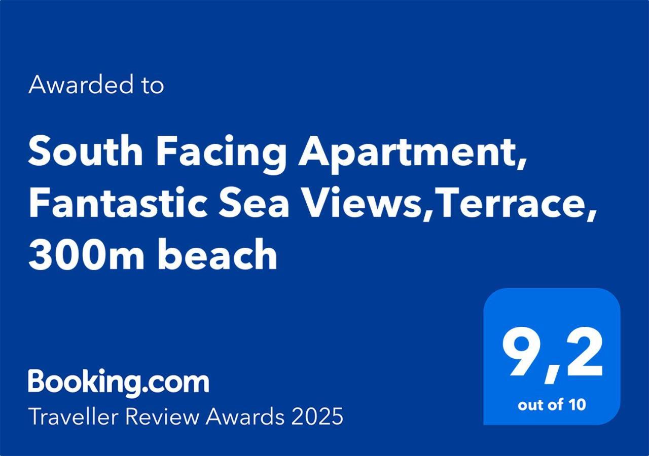 South Facing Apartment, Fantastic Sea Views,Terrace, 300M Beach モハカル エクステリア 写真